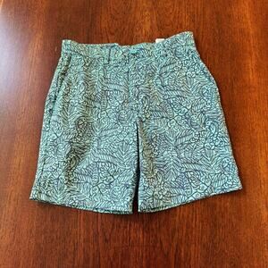 Vineyard Vines Breaker Turquoise Performance Mens Swim Shorts Size 30